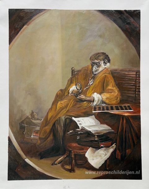 Schilderij in opdracht – foto van het voltooide schilderij