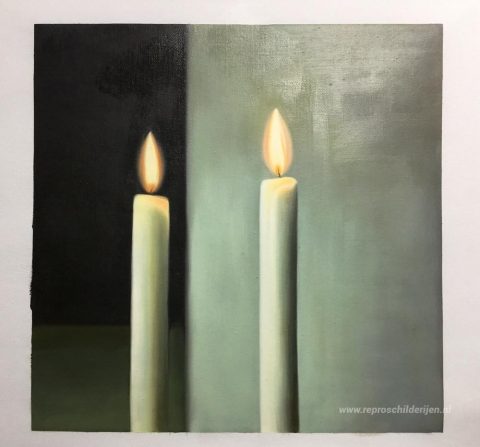 Schilderij in opdracht – foto van het voltooide schilderij