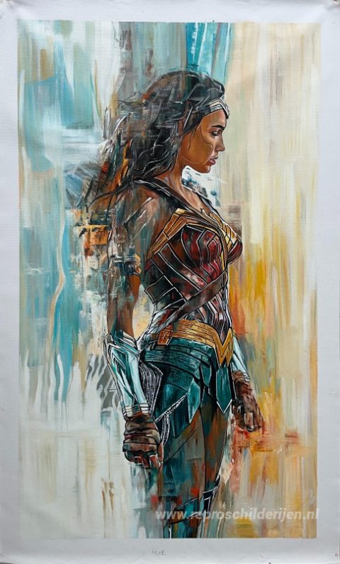 Schilderij in opdracht – foto van het voltooide schilderij