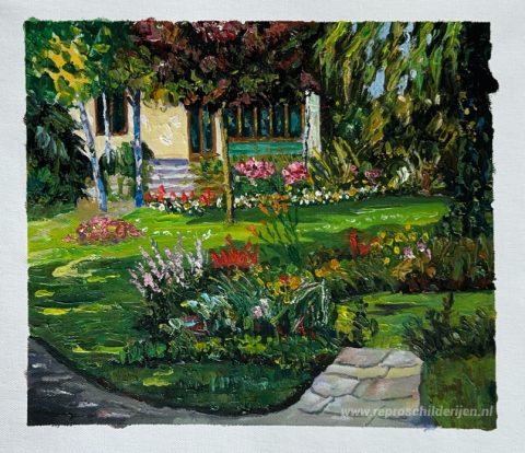 Schilderij in opdracht – foto van het voltooide schilderij