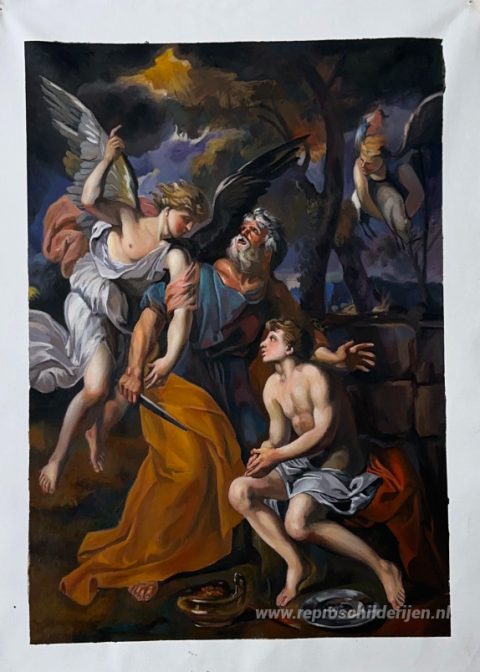 Schilderij in opdracht – foto van het voltooide schilderij