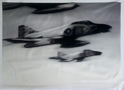 Schilderij in opdracht – foto van het voltooide schilderij