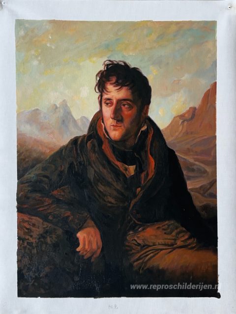 Schilderij in opdracht – foto van het voltooide schilderij