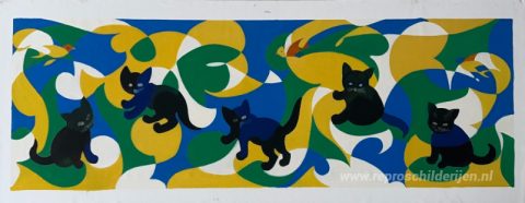 Schilderij in opdracht – foto van het voltooide schilderij