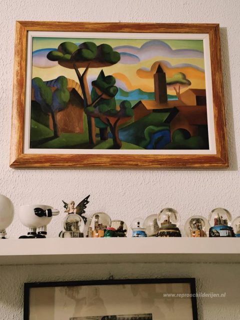 Schilderij in opdracht – foto van het voltooide schilderij