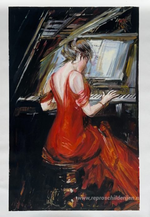 Schilderij in opdracht – foto van het voltooide schilderij