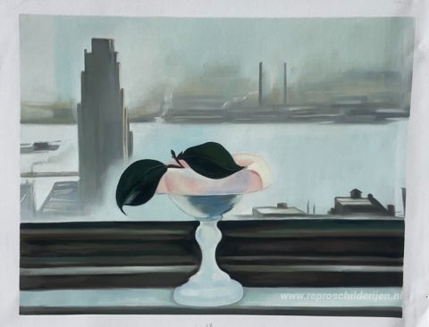 Schilderij in opdracht – foto van het voltooide schilderij