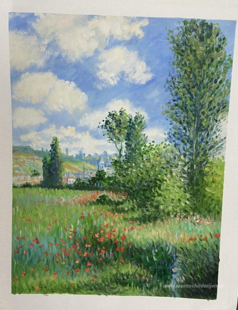 Schilderij in opdracht – foto van het voltooide schilderij