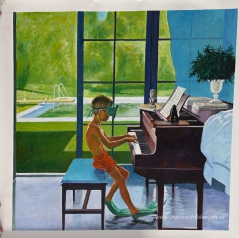 Schilderij in opdracht – foto van het voltooide schilderij