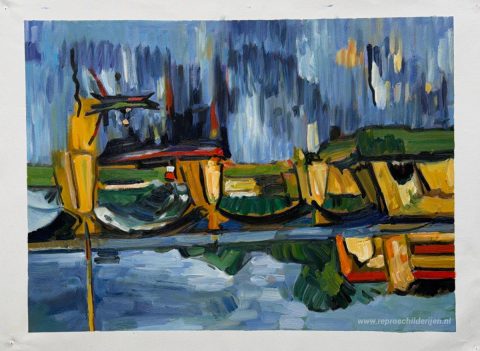 Schilderij in opdracht – foto van het voltooide schilderij