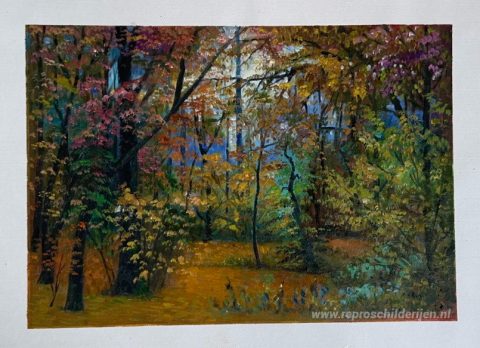 Schilderij in opdracht – foto van het voltooide schilderij