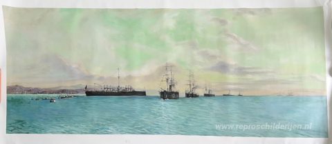 Schilderij in opdracht – foto van het voltooide schilderij