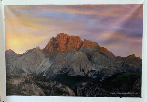 Schilderij in opdracht – foto van het voltooide schilderij