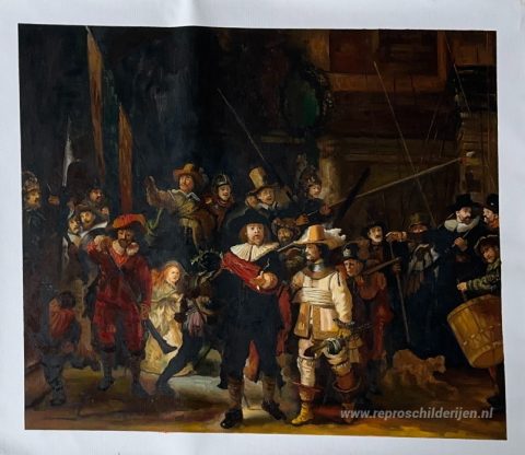 Schilderij in opdracht – foto van het voltooide schilderij
