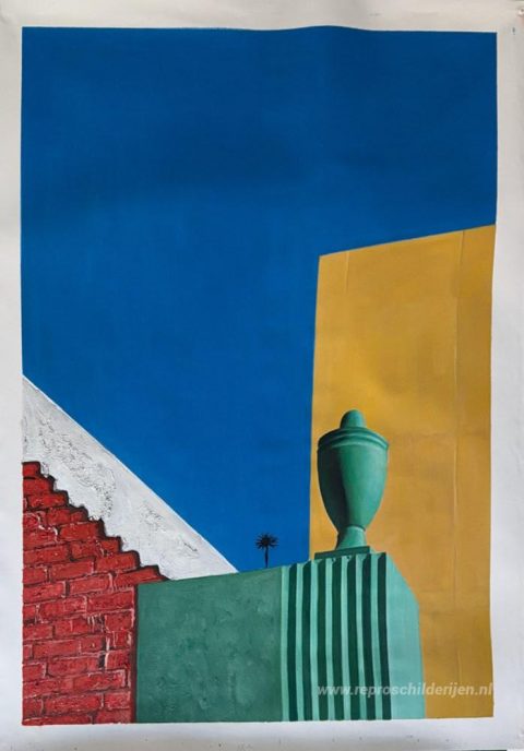Schilderij in opdracht – foto van het voltooide schilderij