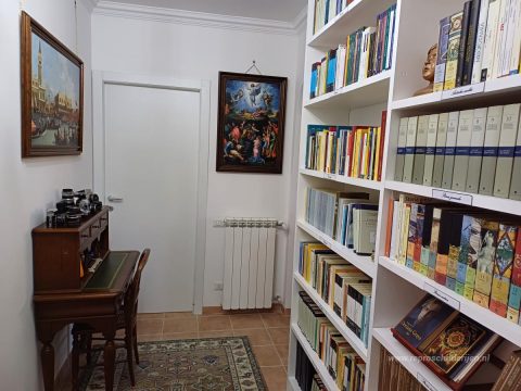 De Transfiguratie – met de hand geschilderde reproductie, foto van het voltooide schilderij