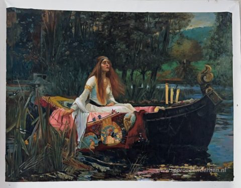 Schilderij in opdracht – foto van het voltooide schilderij
