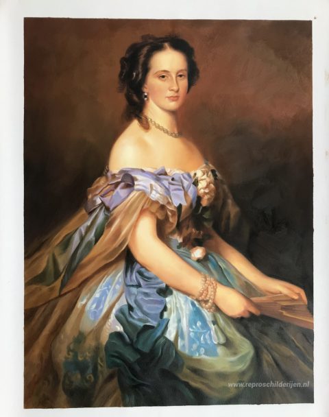 Schilderij in opdracht – foto van het voltooide schilderij