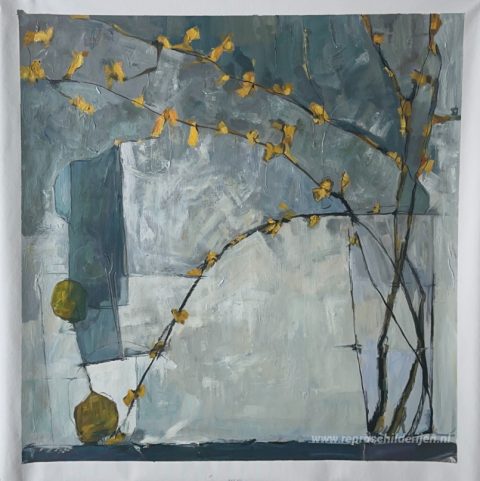 Schilderij in opdracht – foto van het voltooide schilderij