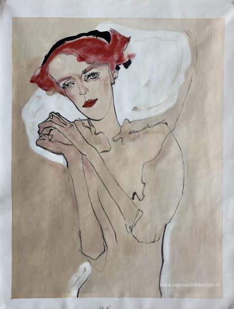 Schilderij in opdracht – foto van het voltooide schilderij