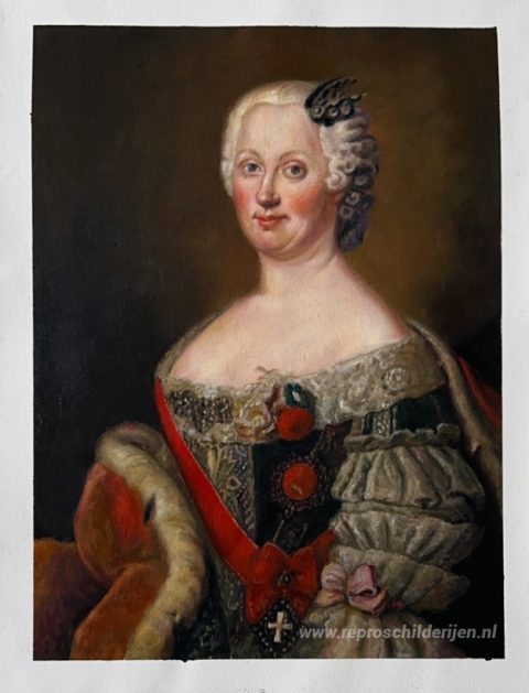 Schilderij in opdracht – foto van het voltooide schilderij