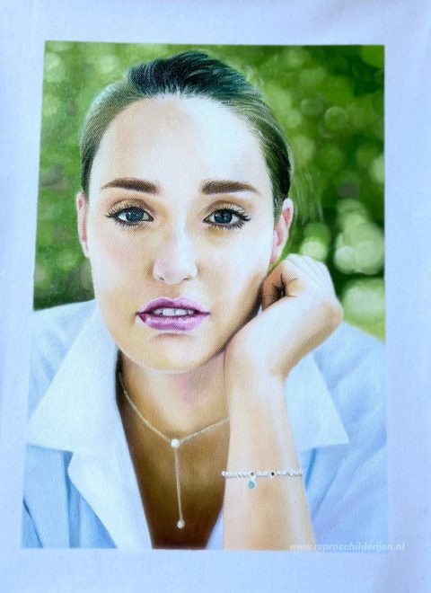 Schilderij in opdracht – foto van het voltooide schilderij