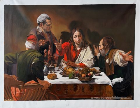 Schilderij in opdracht – foto van het voltooide schilderij
