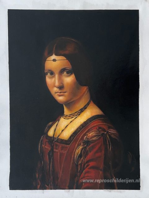 Schilderij in opdracht – foto van het voltooide schilderij