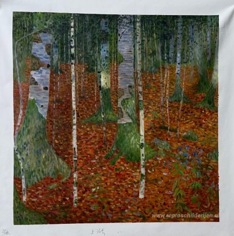 Schilderij in opdracht – foto van het voltooide schilderij