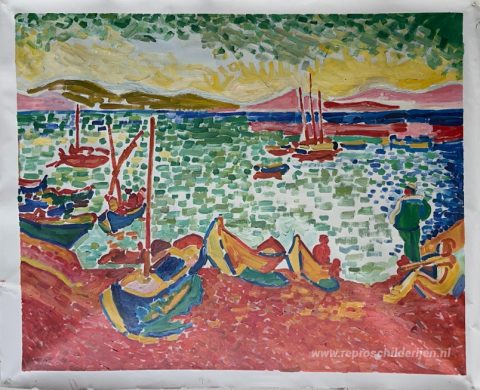 Schilderij in opdracht – foto van het voltooide schilderij