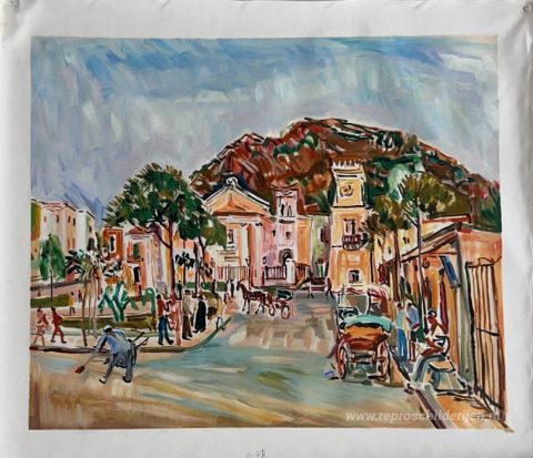 Schilderij in opdracht – foto van het voltooide schilderij