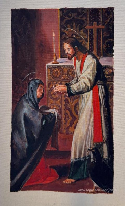 Schilderij in opdracht – foto van het voltooide schilderij
