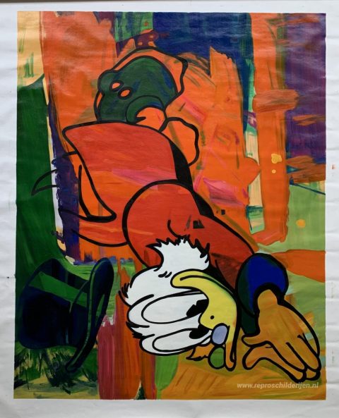 Schilderij in opdracht – foto van het voltooide schilderij