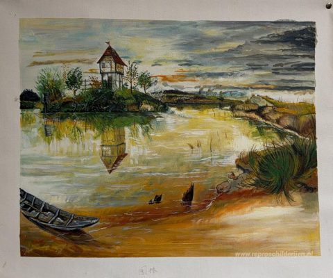 Schilderij in opdracht – foto van het voltooide schilderij