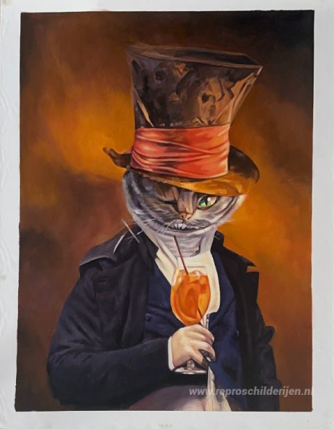 Schilderij in opdracht – foto van het voltooide schilderij