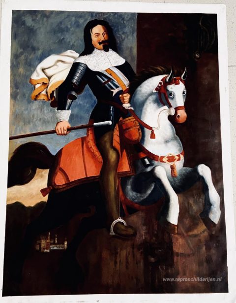 Schilderij in opdracht – foto van het voltooide schilderij