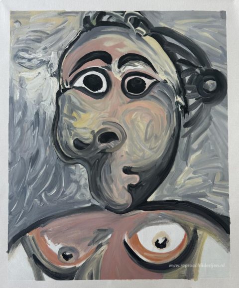 Schilderij in opdracht – foto van het voltooide schilderij