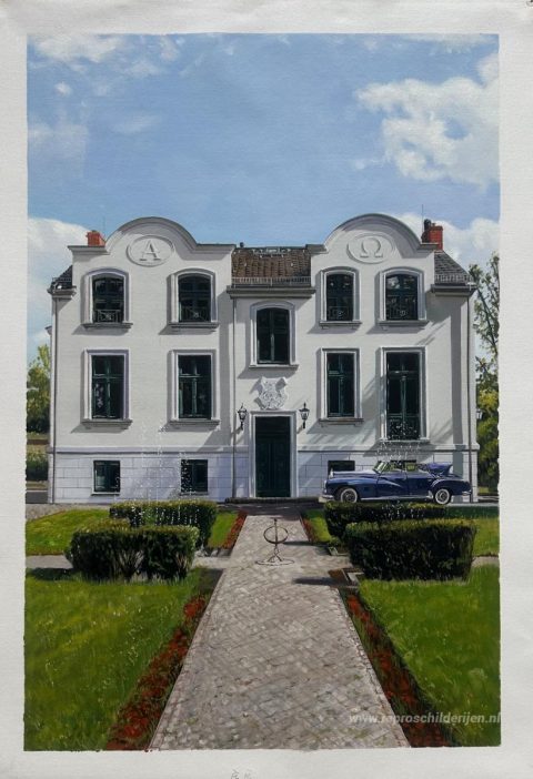 Schilderij in opdracht – foto van het voltooide schilderij