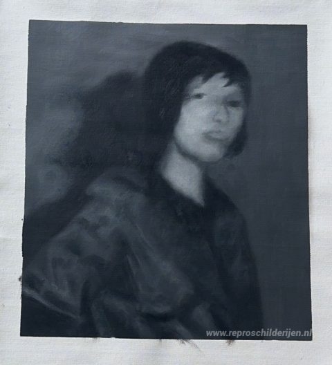 Schilderij in opdracht – foto van het voltooide schilderij