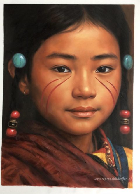 Schilderij in opdracht – foto van het voltooide schilderij