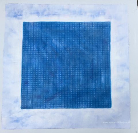 Schilderij in opdracht – foto van het voltooide schilderij