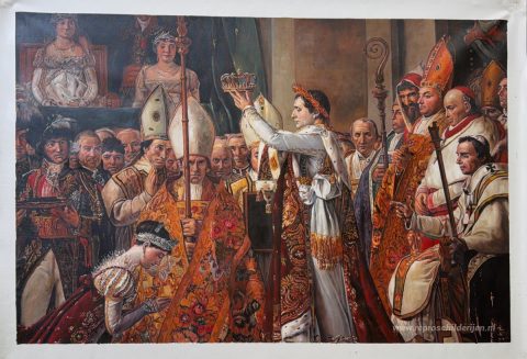 Schilderij in opdracht – foto van het voltooide schilderij
