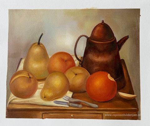 Schilderij in opdracht – foto van het voltooide schilderij
