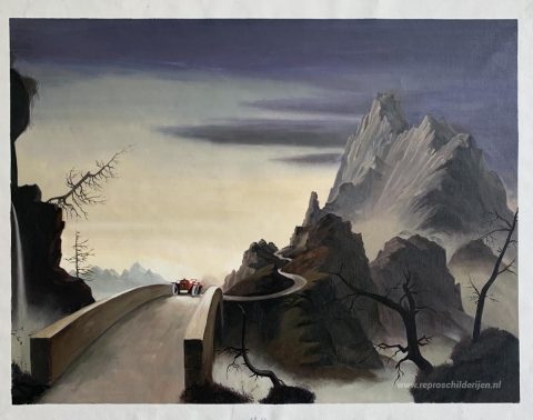 Schilderij in opdracht – foto van het voltooide schilderij