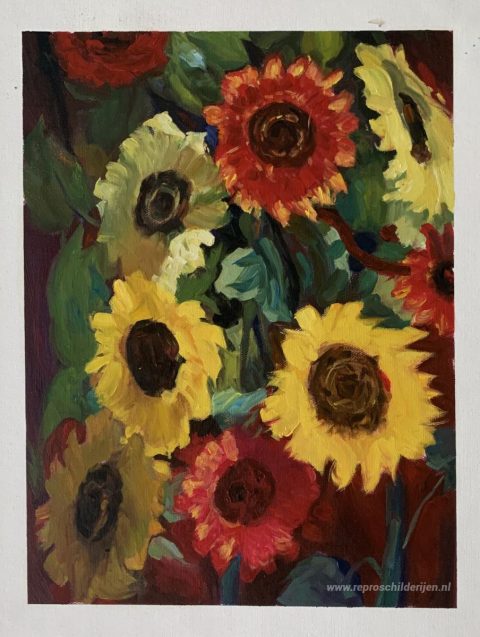 Schilderij in opdracht – foto van het voltooide schilderij
