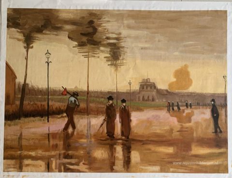 Schilderij in opdracht – foto van het voltooide schilderij