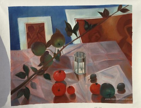 Schilderij in opdracht – foto van het voltooide schilderij