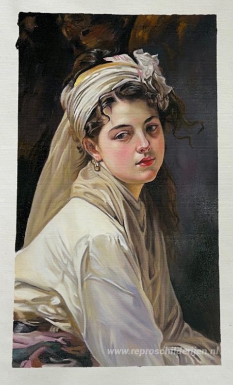 Schilderij in opdracht – foto van het voltooide schilderij