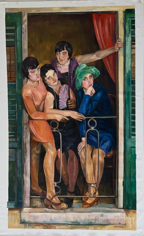 Schilderij in opdracht – foto van het voltooide schilderij