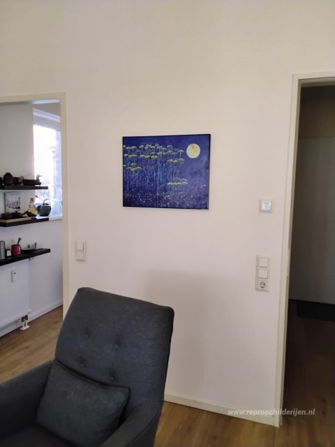 Schilderij in opdracht – foto van het voltooide schilderij